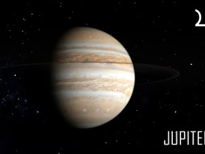 планета --- Юпитер 4k 3D Модель