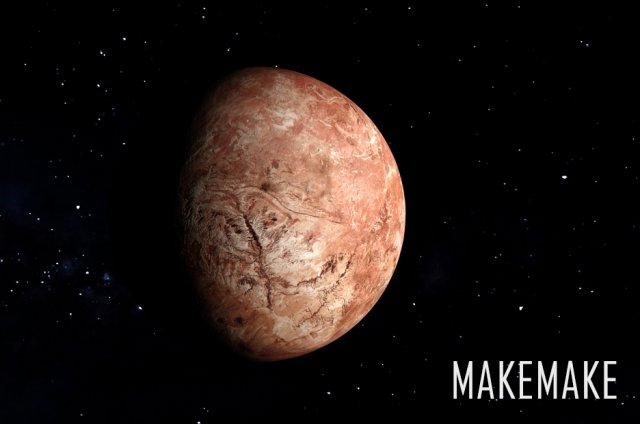 planet dwarf---makemake 3D 모델 .c4d .max .obj .3ds .fbx .stl .blend 