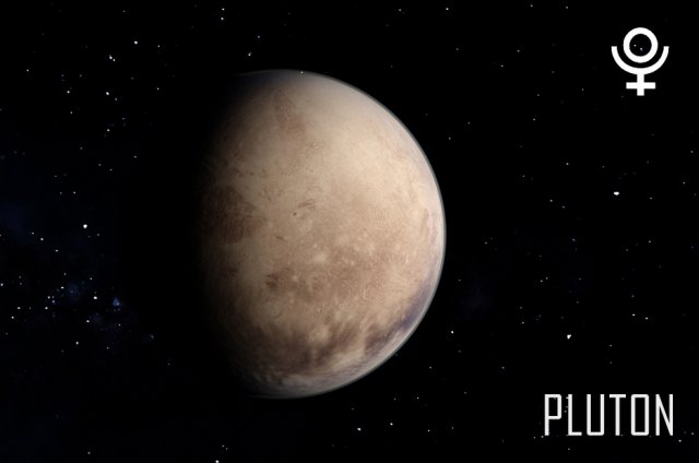 planet dwarf---pluto 8k Modelo 3D .c4d .max .obj .3ds .fbx .stl .blend 