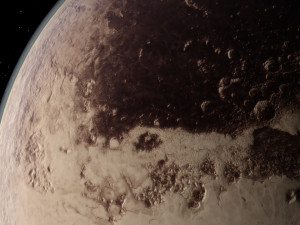 planet dwarf---pluto 8k Modelo 3D