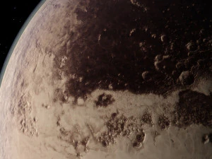 planet dwarf---pluto 8k 3D Model