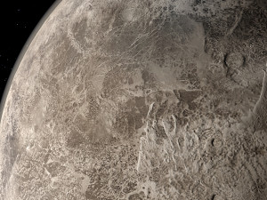 dwarf planet---ceres 4k 3D Model