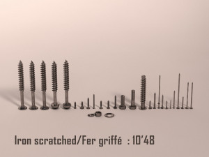 screws and nails---hd 3D Model