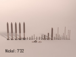 screws and nails---hd 3D Model