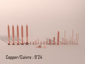 screws and nails---hd 3D Model