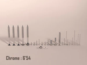 screws and nails---hd 3D Model