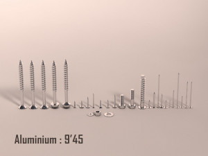 screws and nails---hd 3D Model