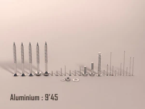 screws and nails---hd 3D Model