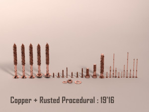 screws and nails---hd 3D Model
