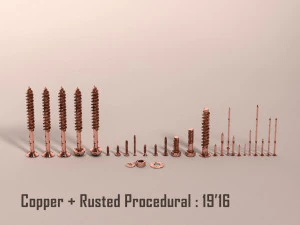 screws and nails---hd 3D Model