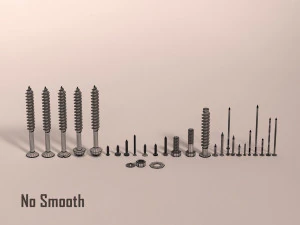 screws and nails---hd 3D Model