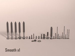 screws and nails---hd 3D Model