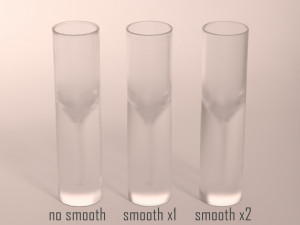 design-glass champagne 3Dモデル