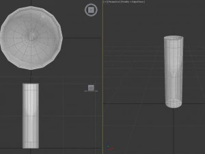 design-glass champagne 3D Model