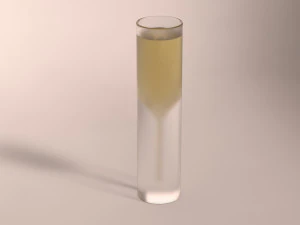 design-glass champagne 3D Model