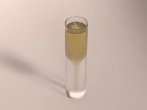 design-glass champagne 3D Model