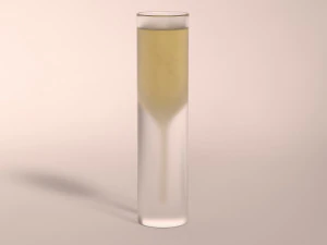 design-glass champagne 3D Model
