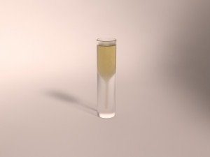 design-glass champagne 3Dモデル