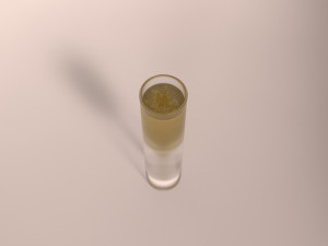 design-glass champagne 3Dモデル