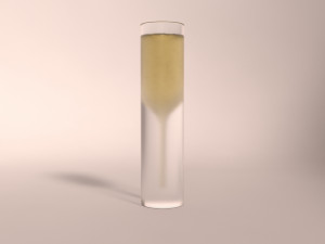 design-glass champagne 3Dモデル