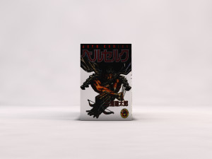 book---manga berserk 3D Модель