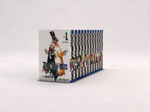 book---manga d gray-man Modèle 3D