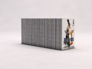 book---manga d gray-man Modèle 3D