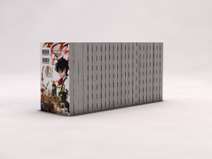 book---manga d gray-man Modèle 3D