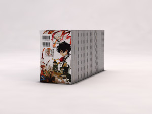 book---manga d gray-man Modèle 3D