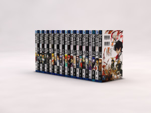 book---manga d gray-man Modèle 3D