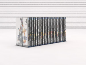 book---manga d gray-man Modèle 3D