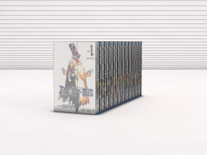 book---manga d gray-man Modèle 3D