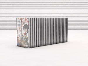 book---manga d gray-man Modèle 3D