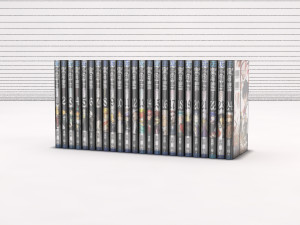 book---manga d gray-man Modèle 3D