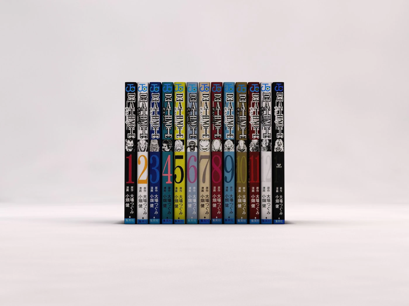 book---manga death note 3D Model .c4d .max .obj .3ds .fbx .stl .blend 