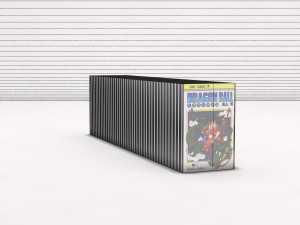 book---manga dragon ball 3D Модель