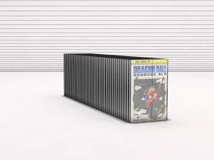 book---manga dragon ball 3D Model