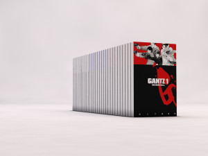 book--manga gantz 3D-Modell