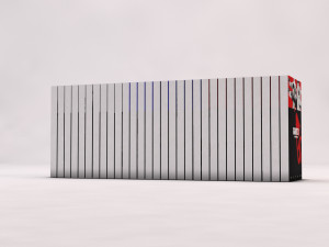 book--manga gantz 3D-Modell