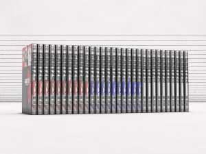 book--manga gantz 3D Model