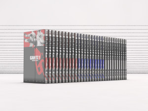 book--manga gantz 3D-Modell