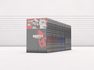 book--manga gantz 3D-Modell
