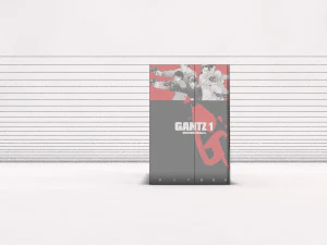 book--manga gantz 3D Model