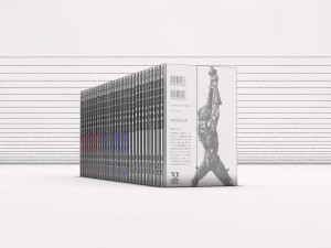 book--manga gantz 3D-Modell