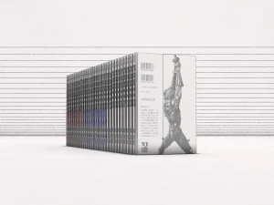 book--manga gantz 3D Model