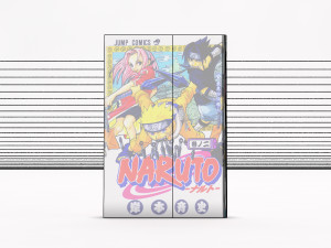 book---manga individual---set 01 3D मॉडल
