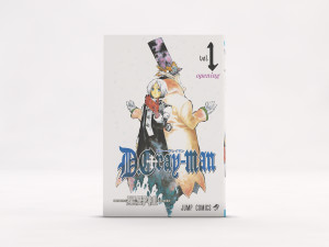book---manga individual---set 01 3D मॉडल