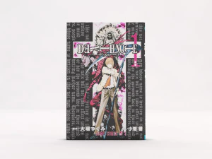 book---manga individual---set 01 3D Model