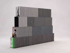 book---manga 3D Model