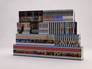 book---manga 3D-Modell